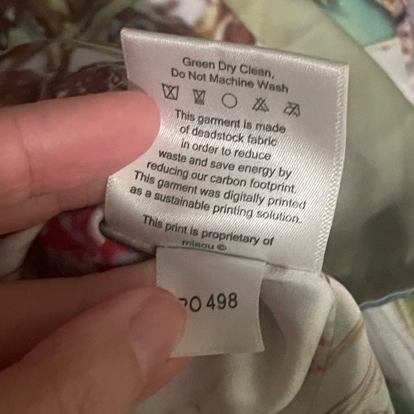 MIAOU CAMPBELL CORSET TOP WITH BUSTIER Boning Colorful Printed Crop Top Medium - Picture 10 of 12